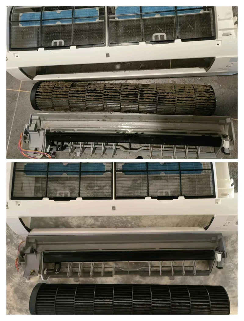 桃園洗冷氣案例-桃園郭宅