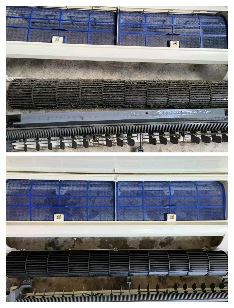 桃園洗冷氣案例-桃園張宅